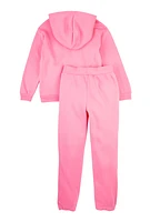 Girls Hello Kitty Hoodie and Sweatpants, Pink,