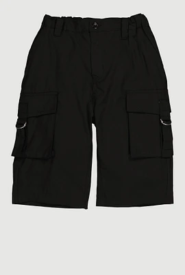 Girls Cargo Bermuda Shorts,