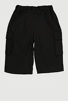 Girls Cargo Bermuda Shorts,