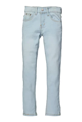 Girls Skinny Leg Jeans, Blue, Size 14