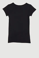 Little Girls Dream Big Often Tee,