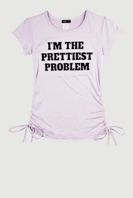 Girls Im The Prettiest Problem 3D Graphic Top,