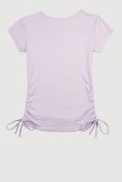 Girls Im The Prettiest Problem 3D Graphic Top, Purple, Size 14-16