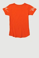 Girls Sequin Simply Blessed Tee,