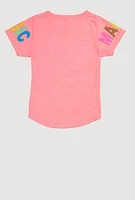Girls Sequin Black Girl Magic Tee,