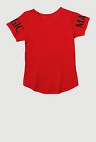 Girls Sequin Magic Graphic Tee,