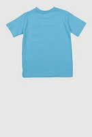 Little Boys GAME Graphic Tee, Blue, Size 4