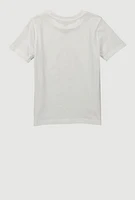 Little Boys Puma Sleeve Graphic Tee, White,