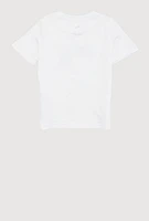 Little Boys Puma Graphic Print Tee, White, Size 4