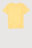 Little Boys Puma Logo Tee, Yellow, Size 6