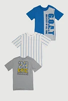 Boys 23 Epic Skills Graphic Tees 3 Pack, Multi, Size 14-16