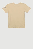 Boys Unstoppable Every Day Graphic Tee, Beige, Size 10-12