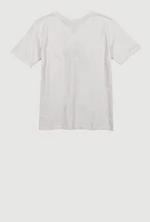 Boys Money Talks Bear Tee, White, Size 12-14