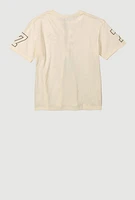 Boys Superior Graphic Tee, Beige, Size 8-10