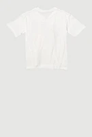Boys Goat Bear Tee, White, Size 16-18