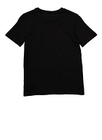 Boys Puma Foil Screen Graphic Tee, Black, Size 8