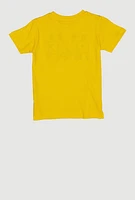 Little Boys Game DLXE Graphic Tee, Yellow, Size 4