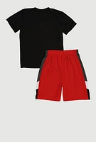 Boys 23 Legend Tee and Shorts, Multi, Size 12-14