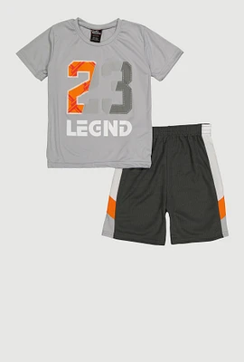 Boys 23 Legend Tee and Shorts,