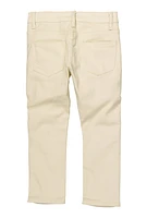 Little Boys Solid Moto Jeans, Khaki,