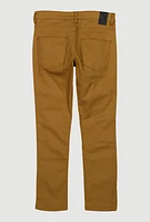 Boys Moto Cargo Pocket Skinny Jeans, Khaki,