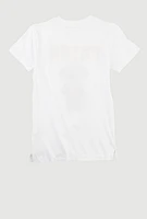 Boys Fresh Bear Chenille Graphic Tee, White,