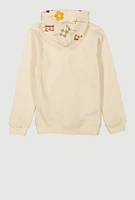 Boys DLXE Drip Hooded Sweatshirt, Beige, Size 10-12