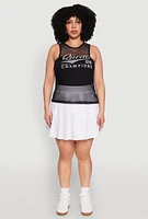 Womens Plus Queen 08 Original Champions Tank Top,