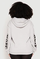 Womens Plus Nope Not Today Pullover Hoodie,