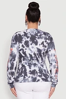 Womens Plus Size Bear Graphic Sweatshirt, Multi, Size 3X