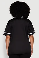 Womens Plus Boss 94 Baseball Jersey,