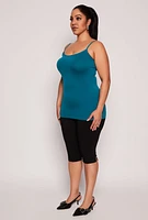 Womens Plus Basic Seamless Cami, 1X