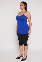 Womens Plus Basic Seamless Cami, 2X