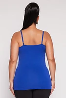 Womens Plus Basic Seamless Cami, 2X
