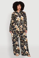 Womens Plus Spoon Jeans Button Front Shirt, Multi,