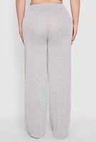 Womens Plus Daisy High Waisted Wide Leg Pants, 2X