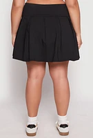 Womens Plus Pleated Skirt, 2X