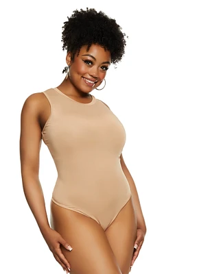 Womens Plus Daisy Tank Bodysuit,