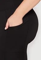 Womens Plus Spandex Biker Shorts,