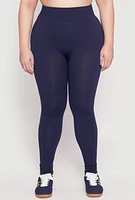 Womens Plus Seamless High Waisted Leggings,