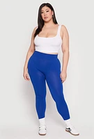 Womens Plus Seamless High Waisted Leggings,