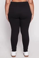 Womens Plus Size Brooklyn Joggers, Black, Size 3X