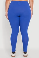 Womens Plus High Waisted Leggings,