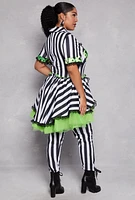 Womens Plus Size Beetle Babe Costume, Multi, Size 2X