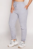 Womens Fleece Drawstring Sweatpants,