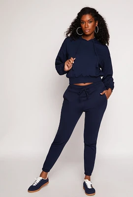 Womens Fleece Drawstring Sweatpants,