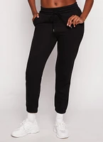 Womens Drawstring Pocket Sweatpants,