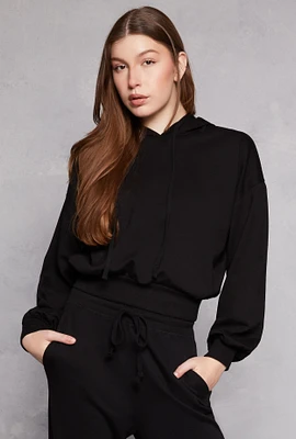 Womens French Terry Pullover Hoodie,