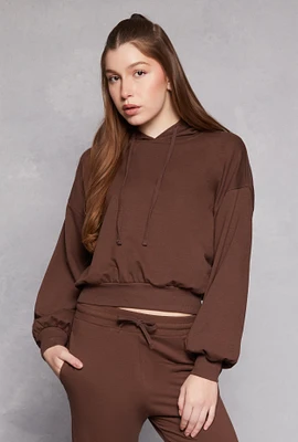 Womens French Terry Pullover Hoodie,