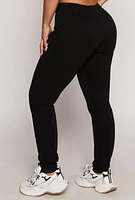 Womens Yes Im Cold Joggers, L